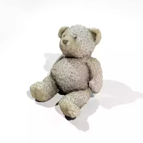 Teddy Bear 1 Low-poly 3D model