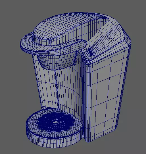 Keurig coffee maker 3D model_0