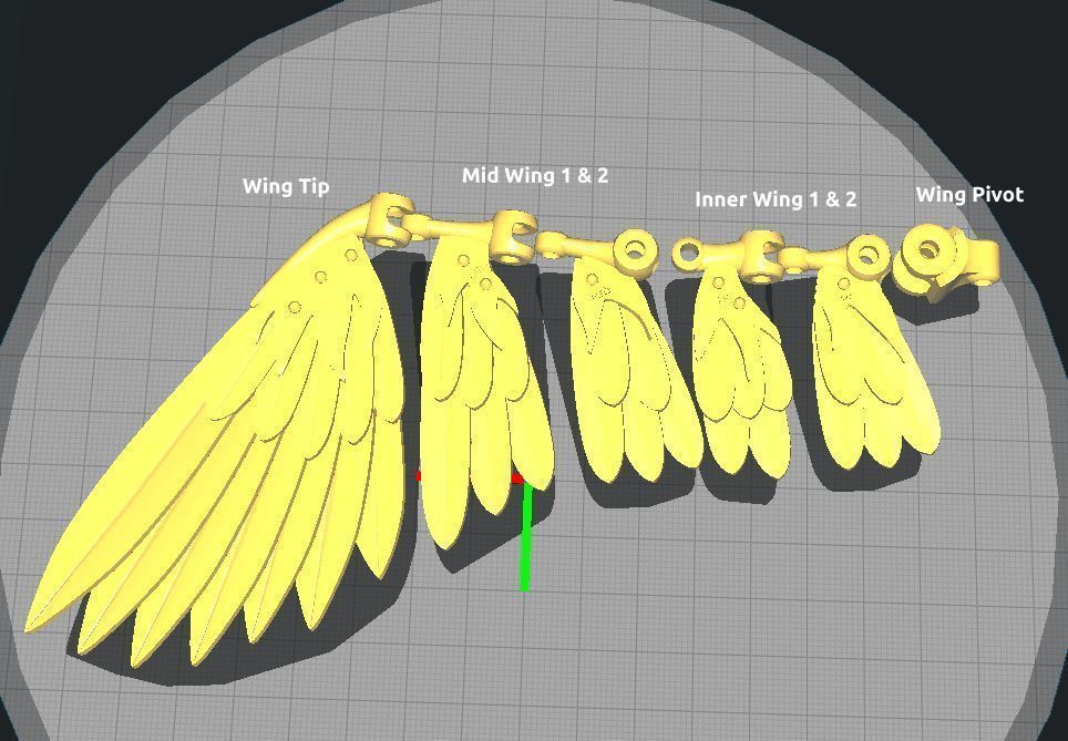 Bubo the Owl articulated 3D print model_8