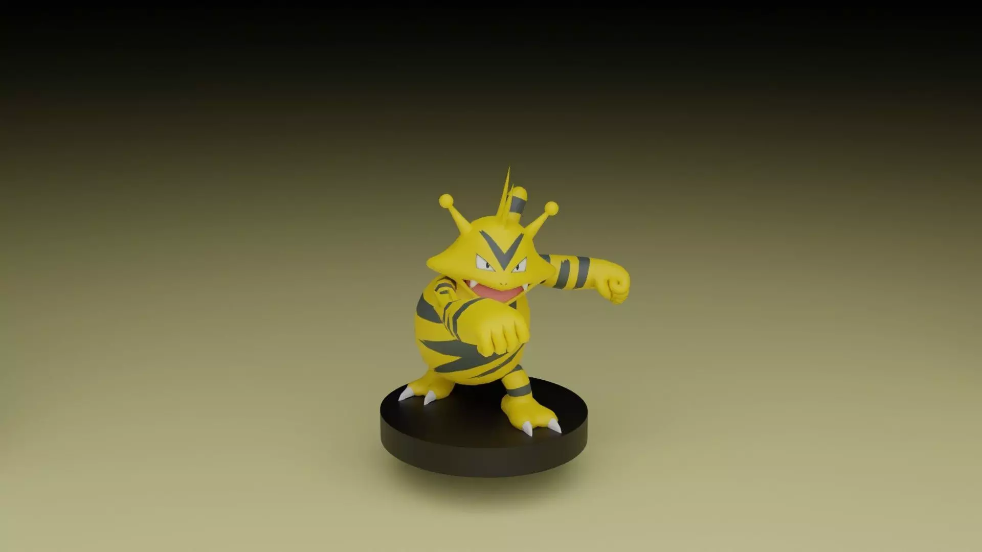 pokemon electabuzz 3D print model_0