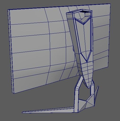 Gaming Monitor 3D model_3