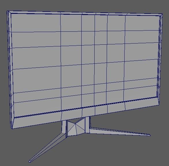 Gaming Monitor 3D model_4