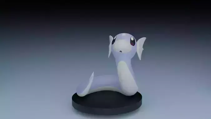 POKEMON DRATINI 3D print model
