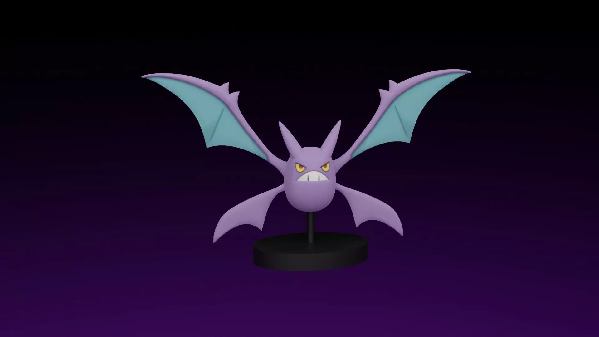 pokemon crobat 3D print model_0