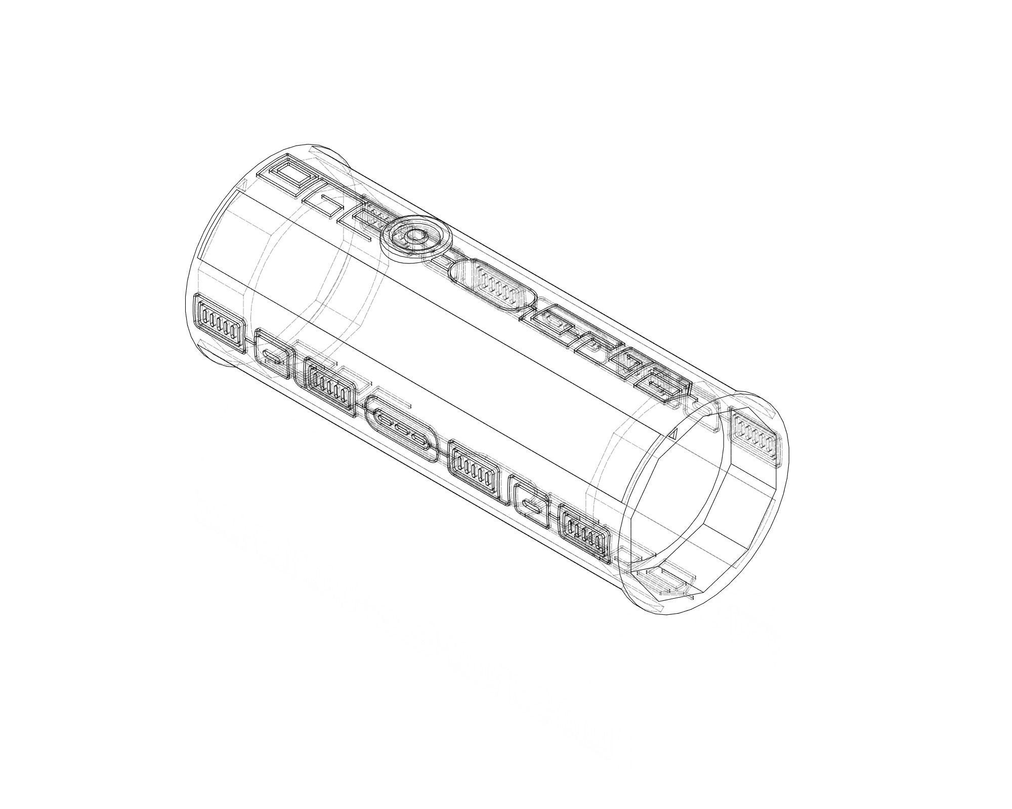 Protection and Defense I - Jedi Fallen Order Lightsaber 3D Print 3D print model_18