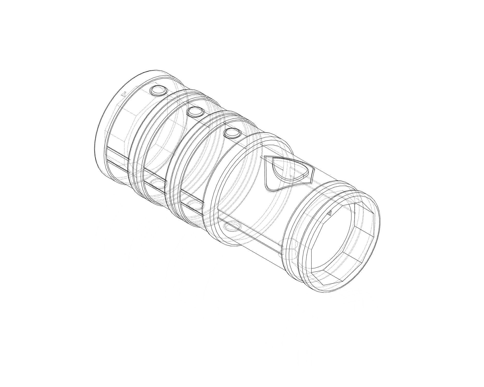 Protection and Defense I - Jedi Fallen Order Lightsaber 3D Print 3D print model_19