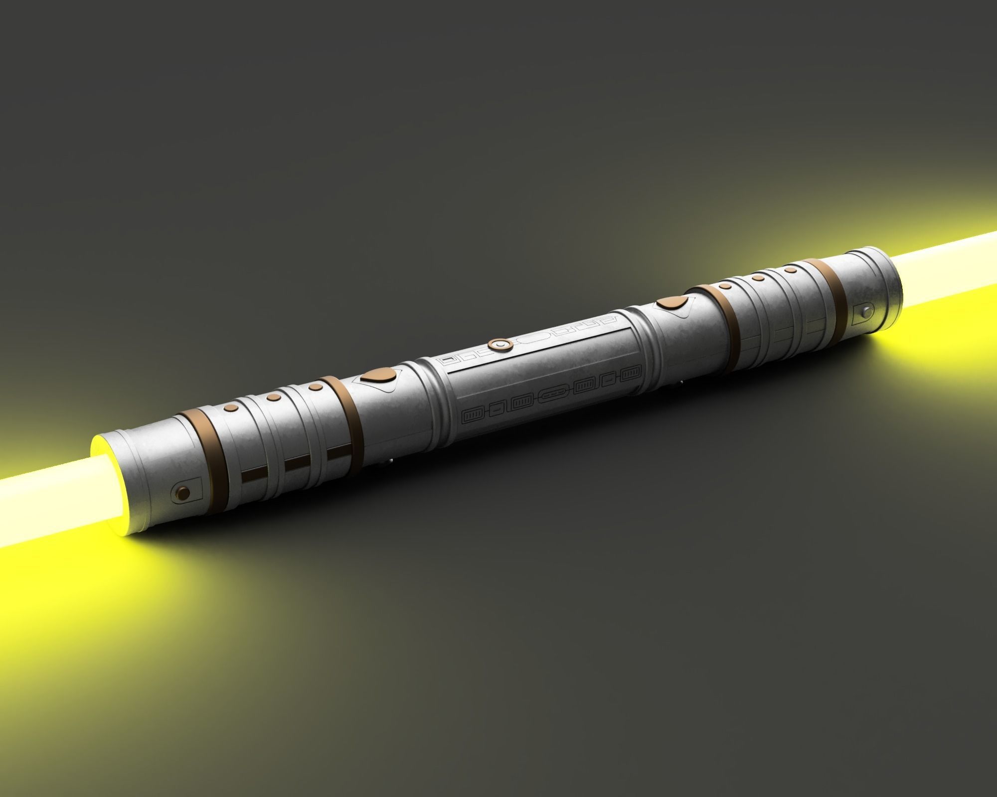 Protection and Defense I - Jedi Fallen Order Lightsaber 3D Print 3D print model_3
