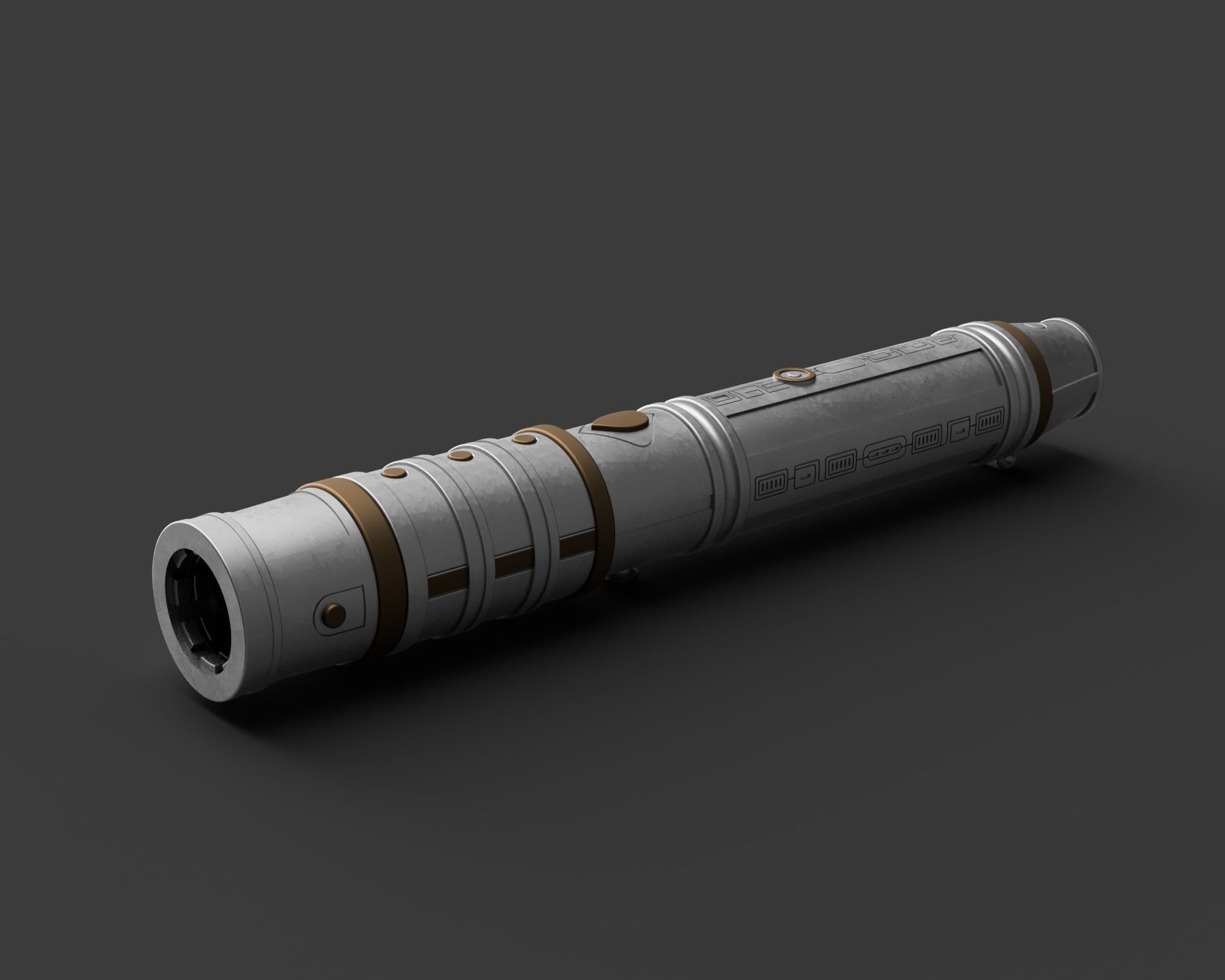Protection and Defense I - Jedi Fallen Order Lightsaber 3D Print 3D print model_2