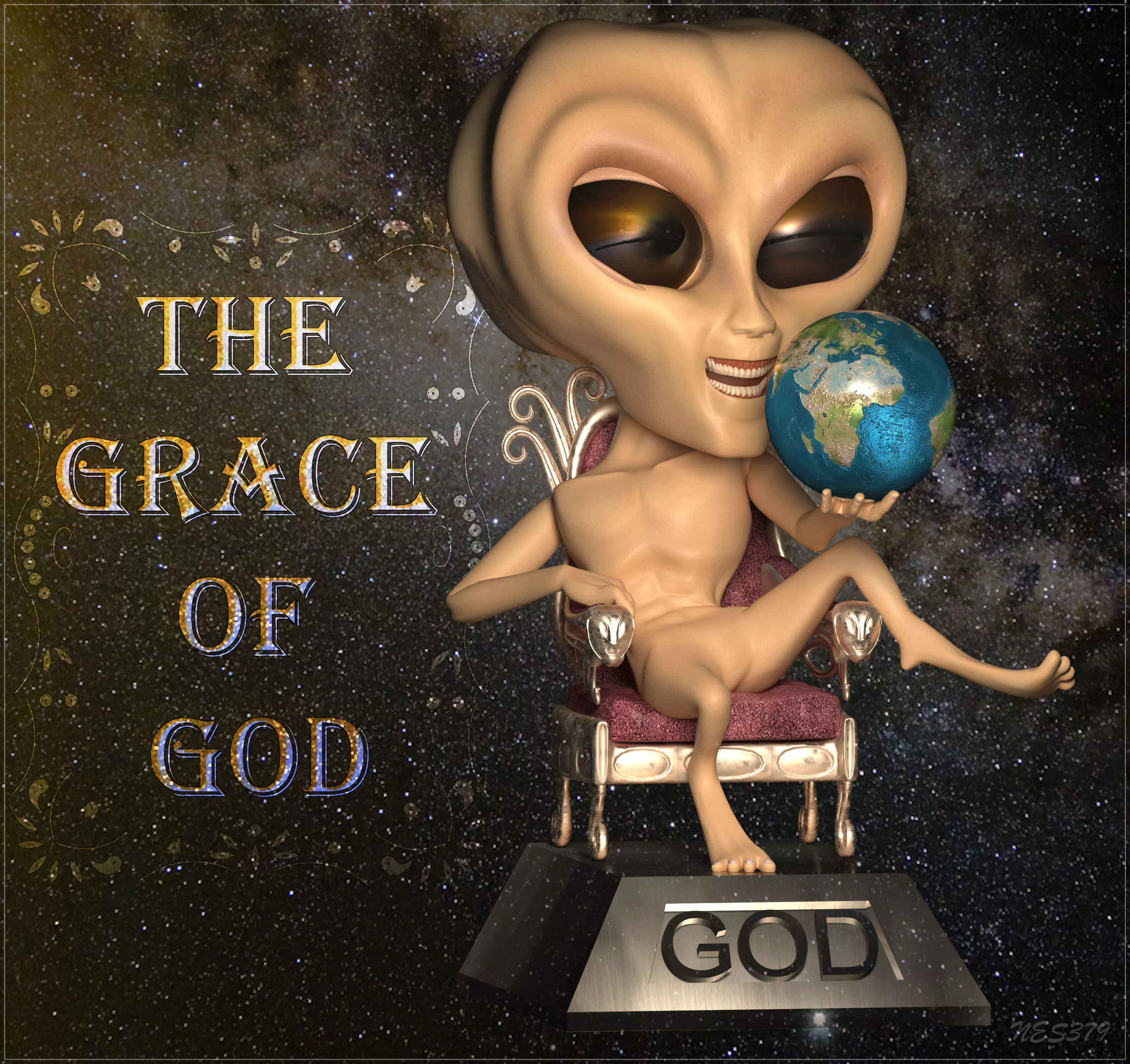 La gracia de Dios 3D print model