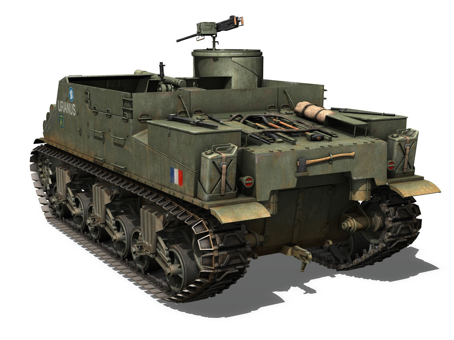 M7 Priest - Uranus 3D model_4