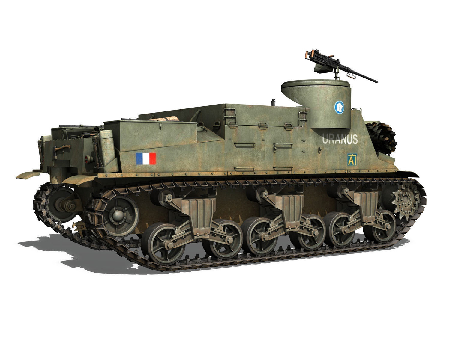 M7 Priest - Uranus 3D model_5