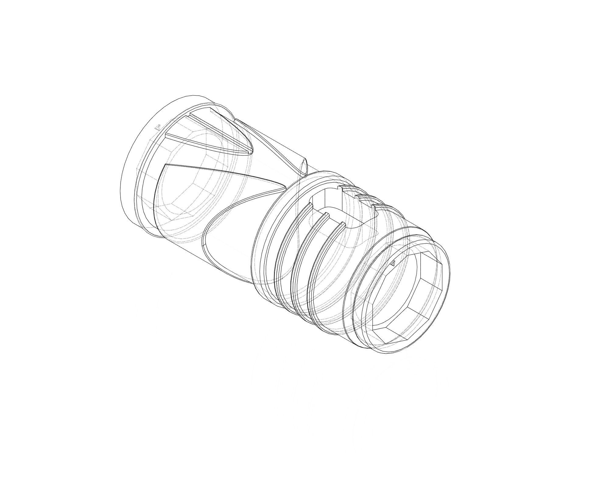 Protection and Defense 2 - Jedi Fallen Order Lightsaber 3D Print 3D print model_19