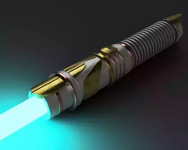 Protection and Defense 2 - Jedi Fallen Order Lightsaber 3D Print 3D print model
