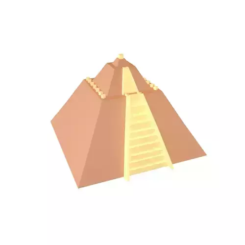 Cartoon Tower of Babel v1 003 Low-poly 3D model