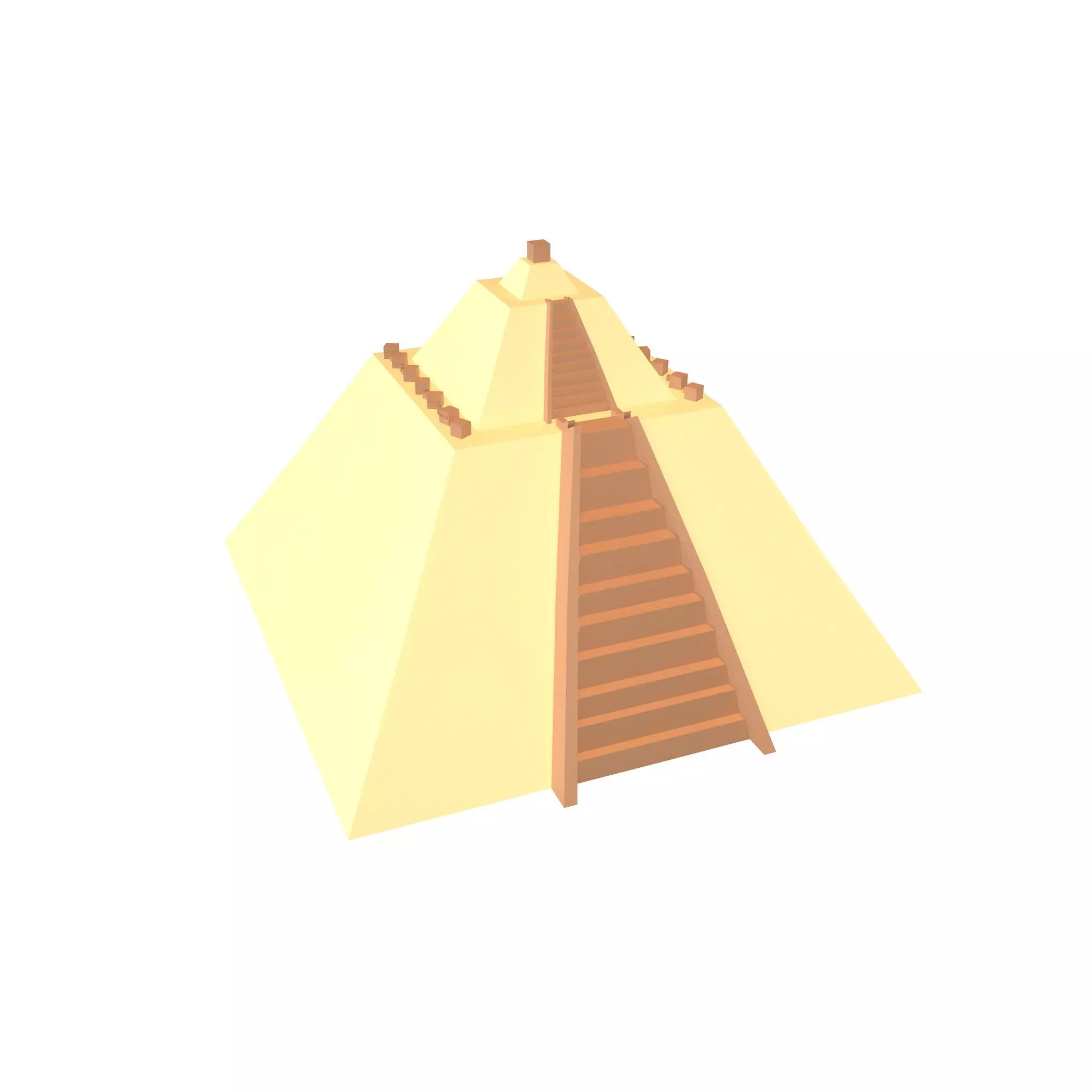 Cartoon Tower of Babel v1 004 Low-poly 3D model_0