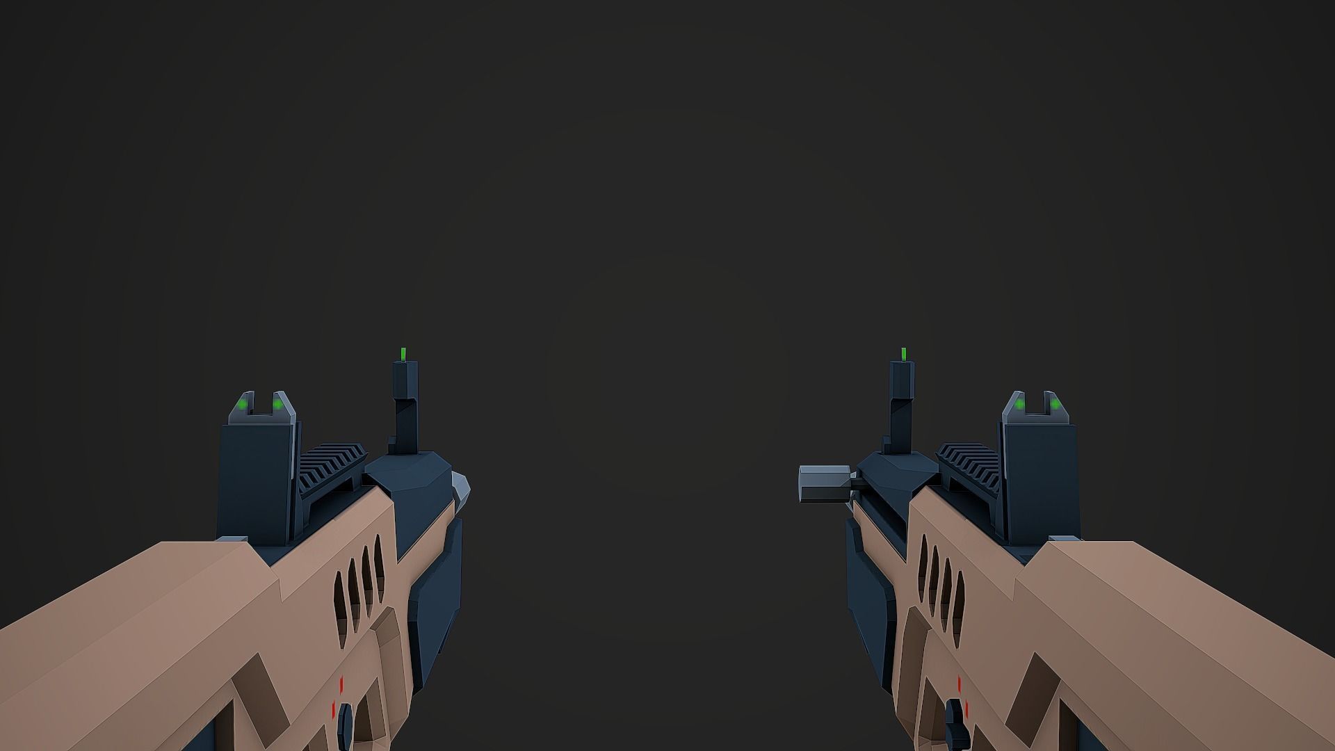 Stylized Tar-21 Low Poly Mobile Ready Low-poly 3D model_4