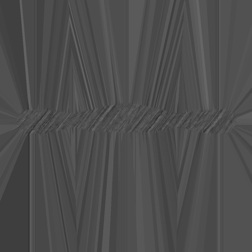 Hanger Wood Low-poly 3D model_16