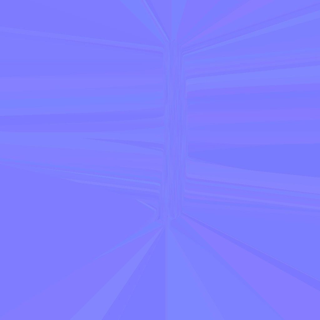 Hanger Wood Low-poly 3D model_9