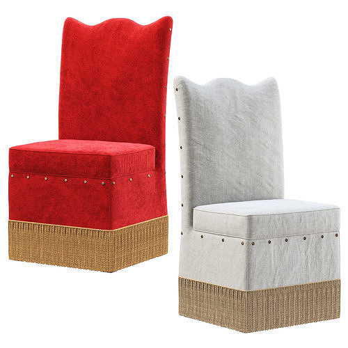 Nelly restaurant chair  3D model