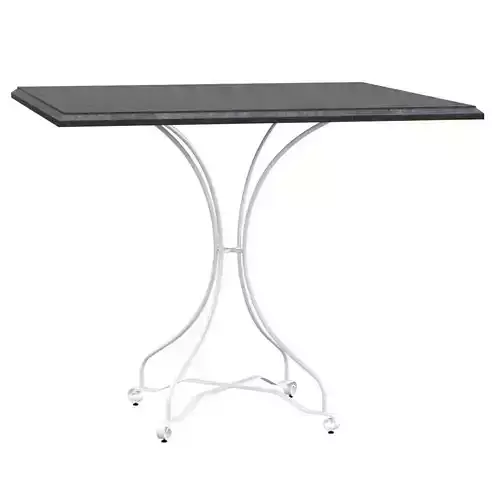 Manutti Firenze Square Table  Low-poly 3D model