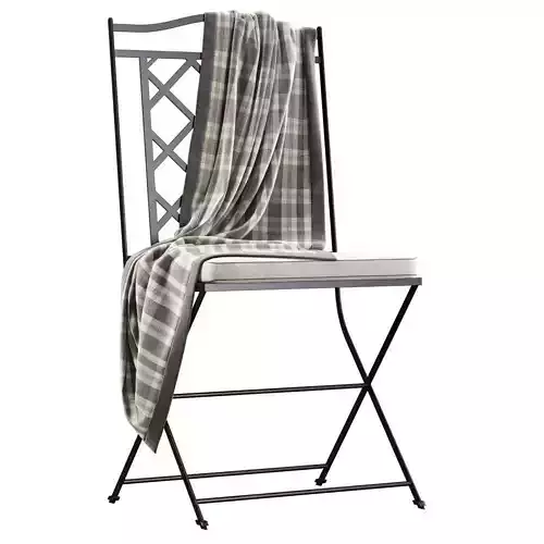 Manutti St-Tropez Chair  Low-poly 3D model
