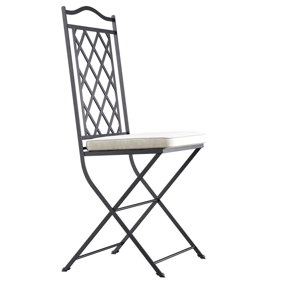 Manutti St-Tropez Chair  Low-poly 3D model_1