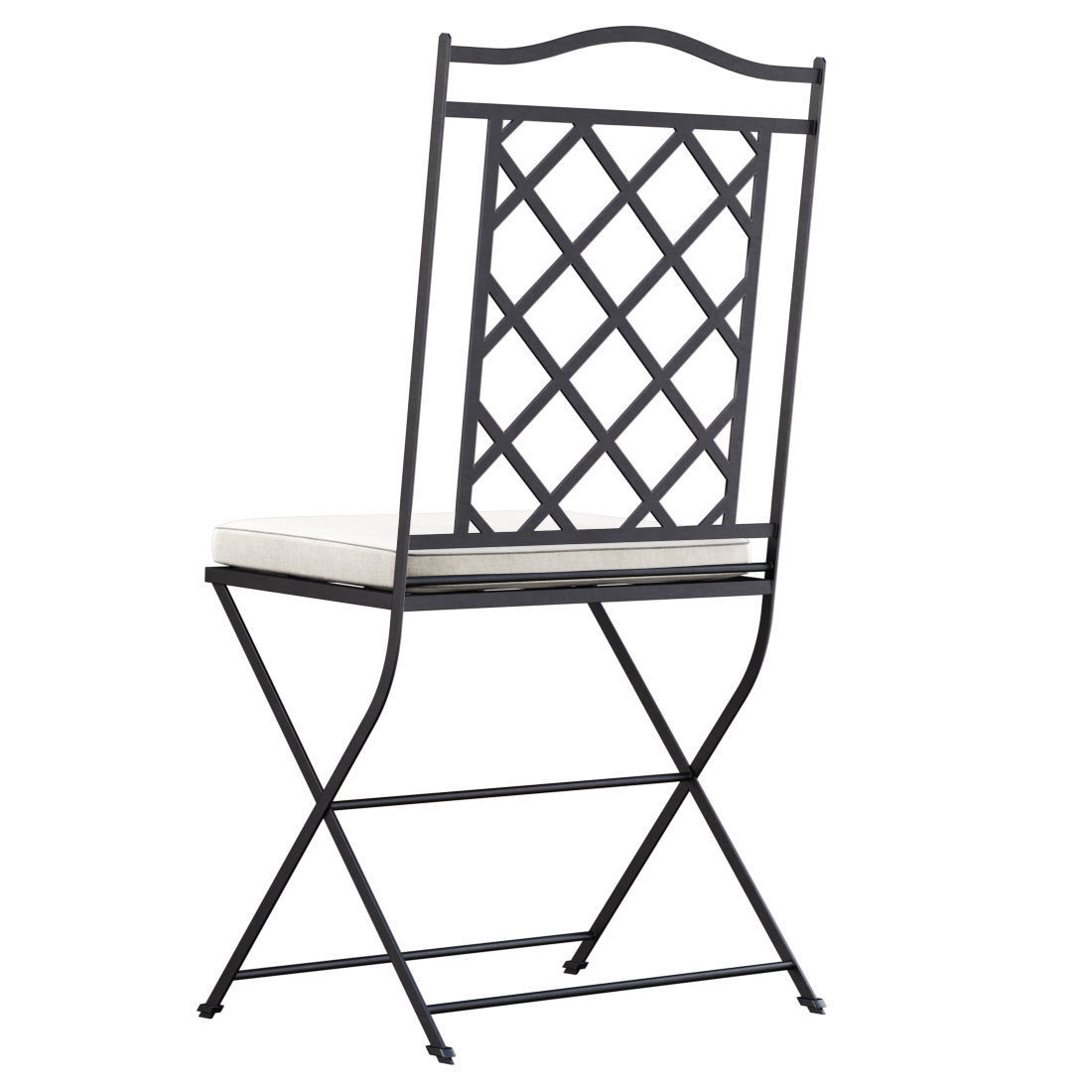 Manutti St-Tropez Chair  Low-poly 3D model_3