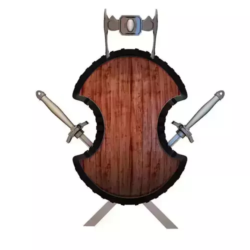 Shield Animated 3D model