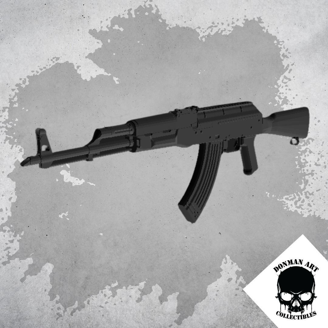AKM SCALE 1 12 FOR ACTION FIGURES 3D print model_21