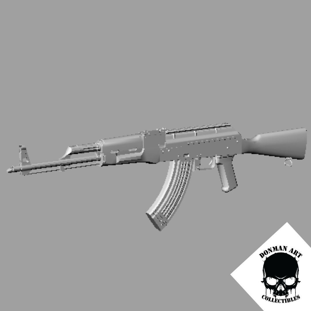 AKM SCALE 1 12 FOR ACTION FIGURES 3D print model_23