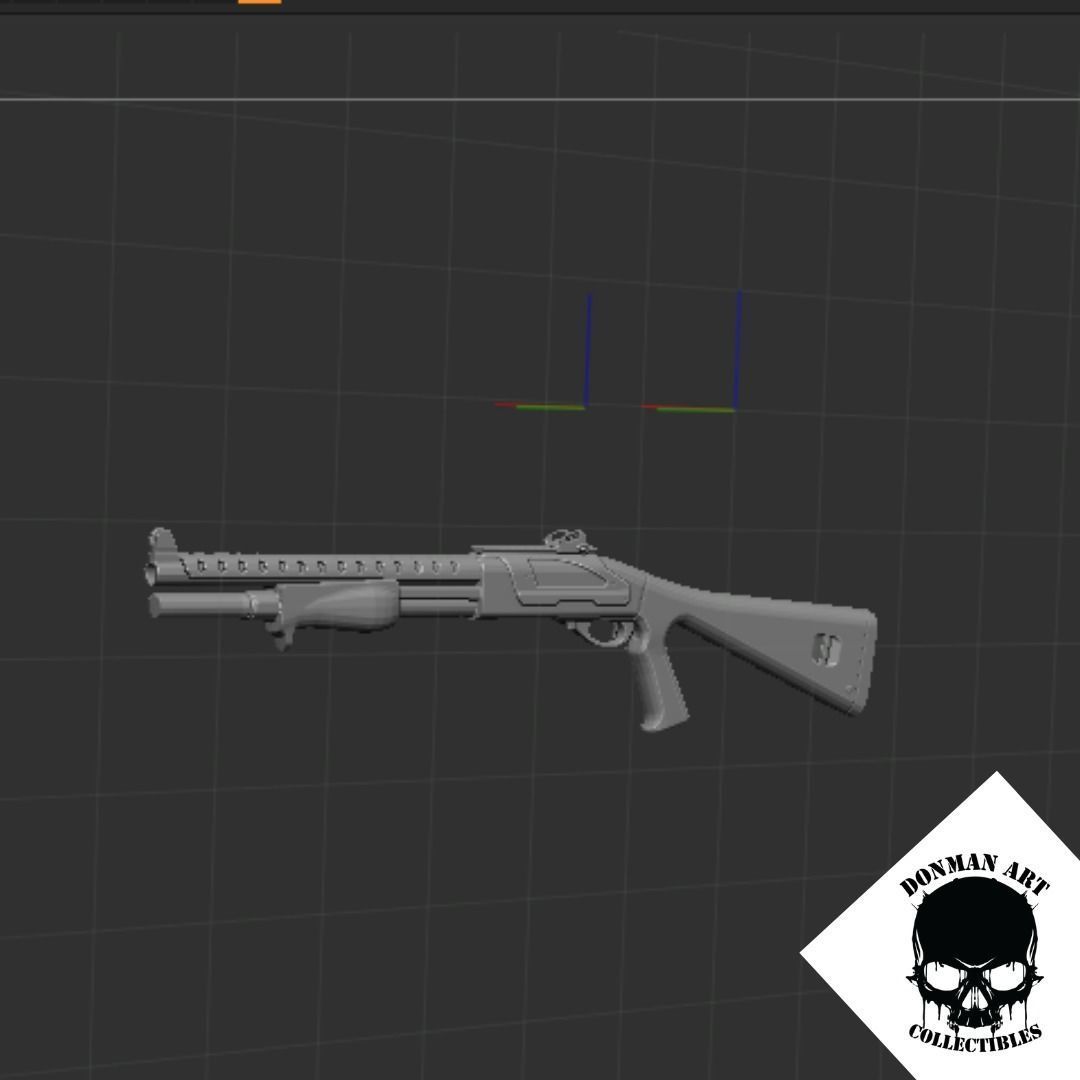 SHOTGUN SCALE 1 12 FOR ACTION FIGURES 3D print model_17