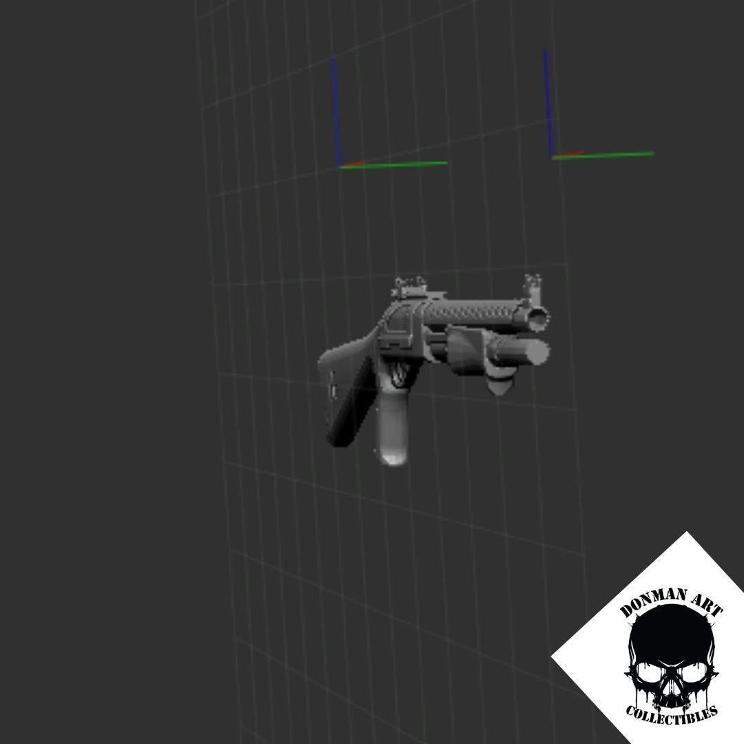 SHOTGUN SCALE 1 12 FOR ACTION FIGURES 3D print model_5