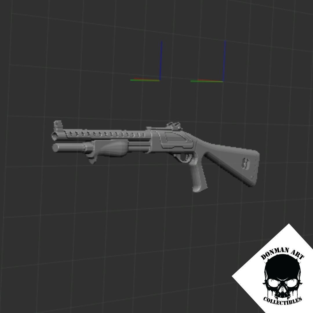 SHOTGUN SCALE 1 12 FOR ACTION FIGURES 3D print model_20