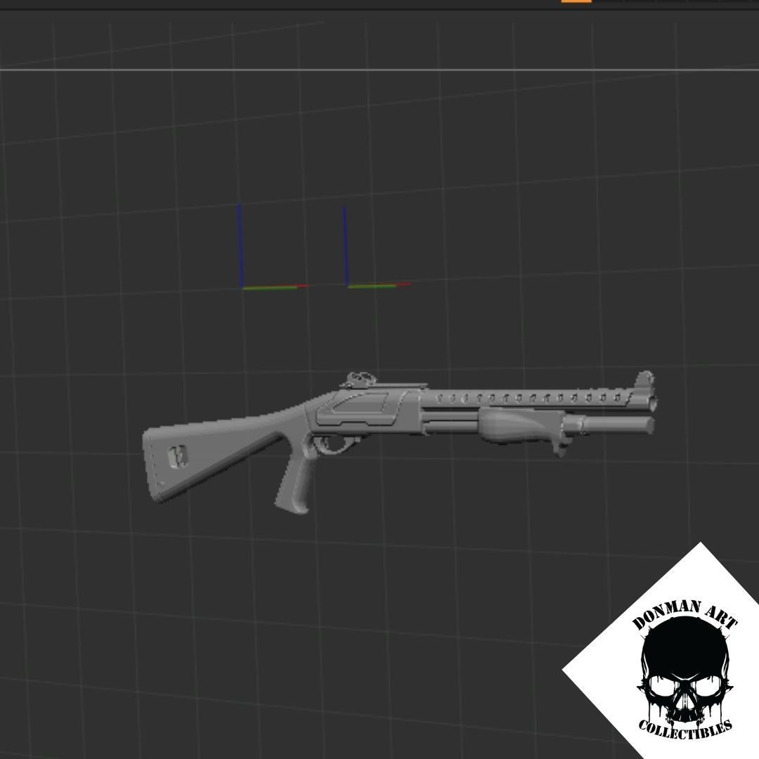 SHOTGUN SCALE 1 12 FOR ACTION FIGURES 3D print model_19