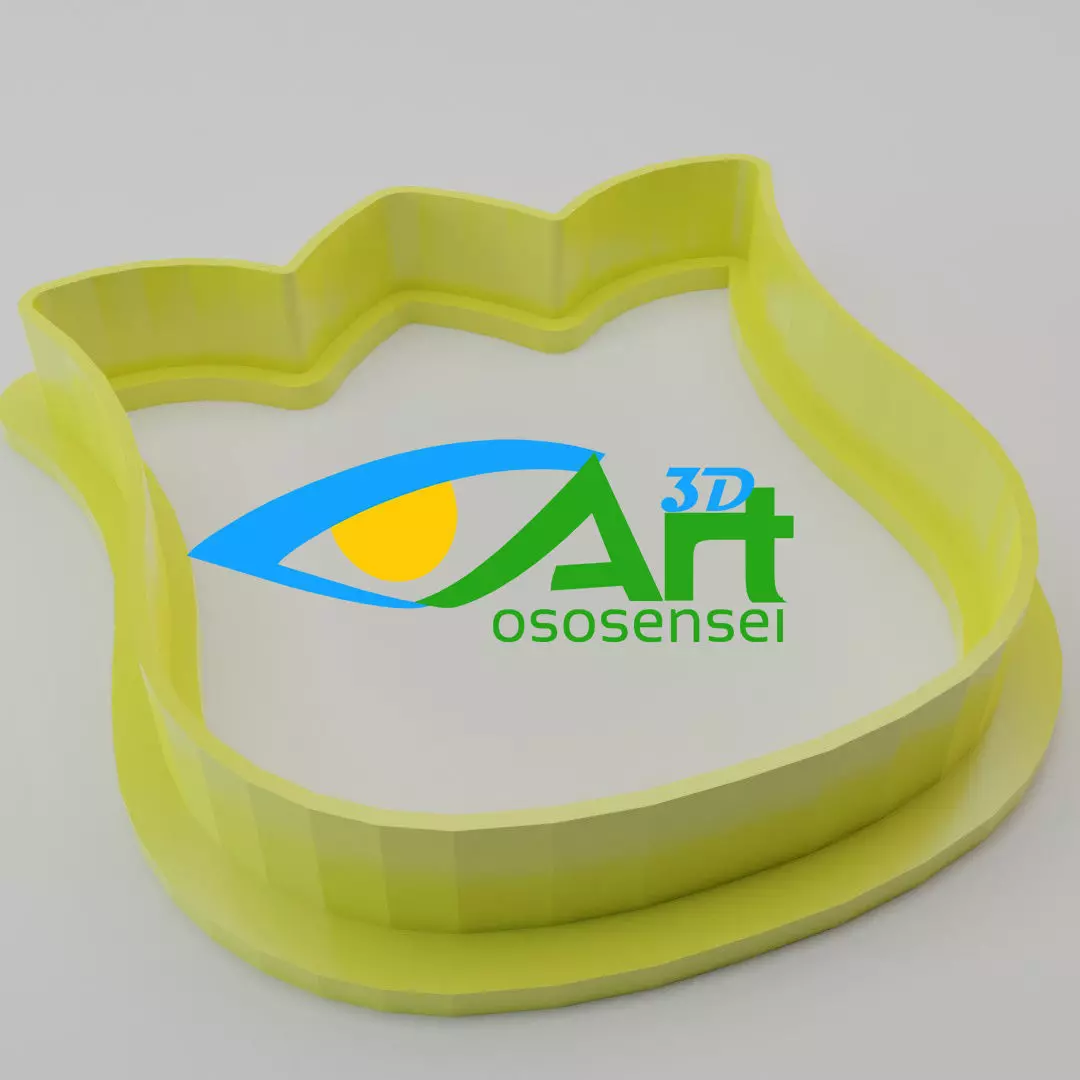 Flower cookie cutter with stamp Free 3D print model