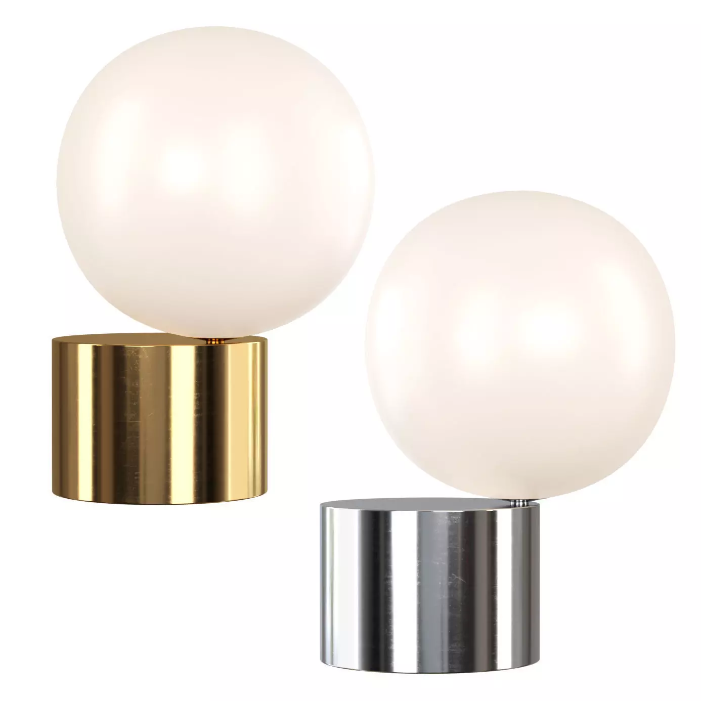 Tip of the Tongue Table Lamp by Michael Anastassiades Low-poly 3D model