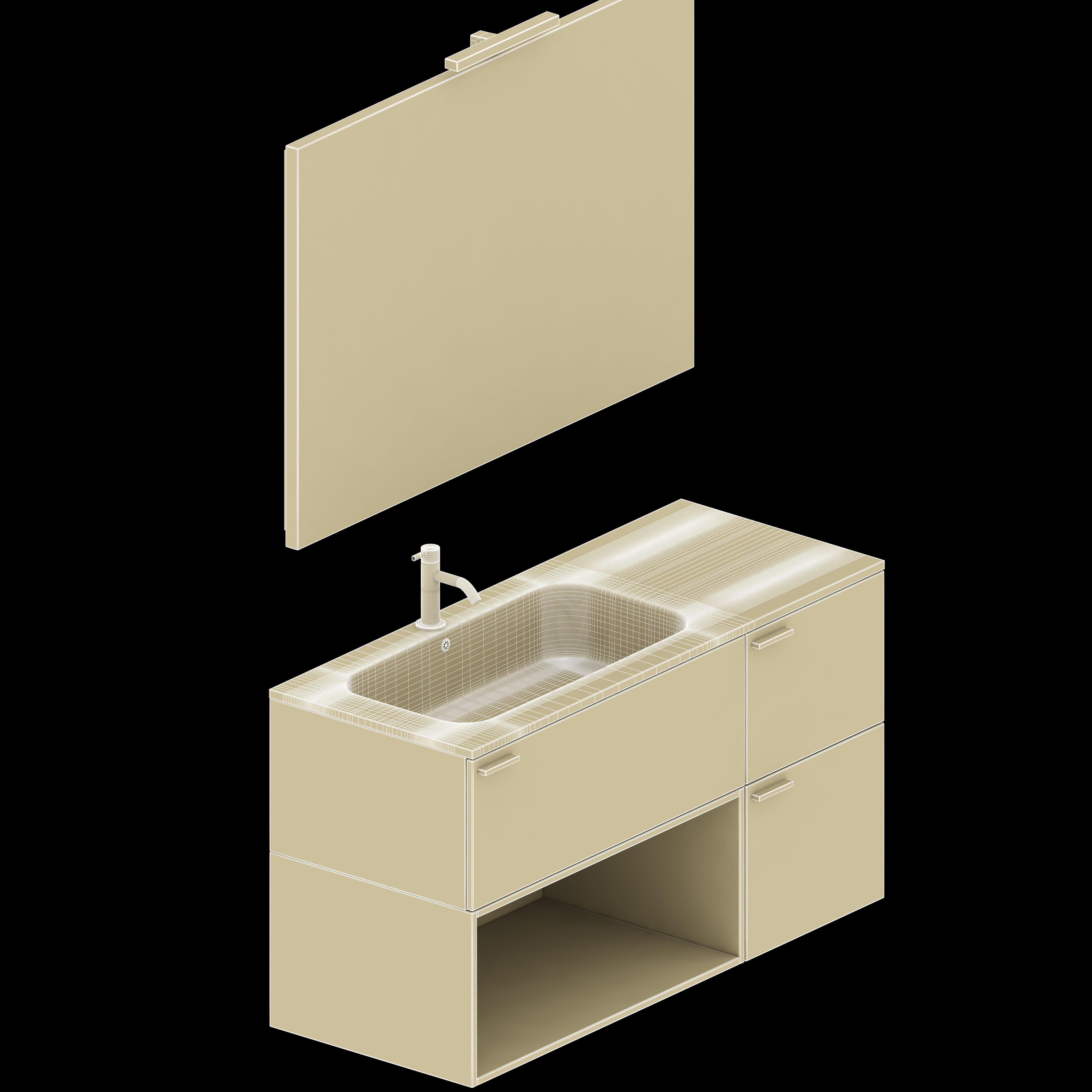 Lasaidea XIL composition 04 3D model_5