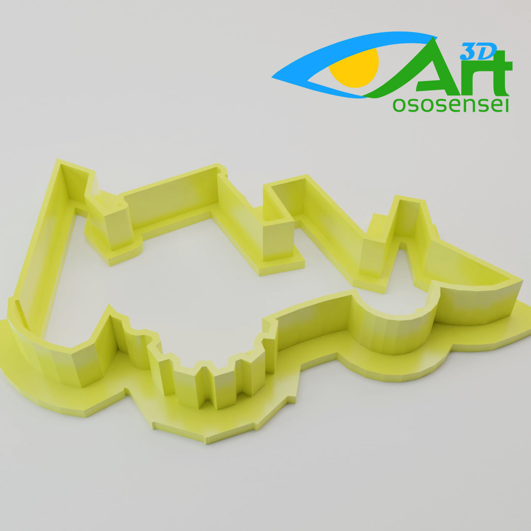 Tractor Cookie Cutter   3D print model_2