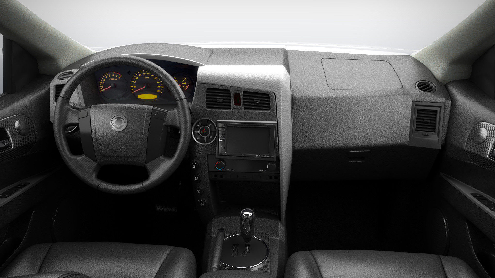 SsangYong Kyron 3D model_4