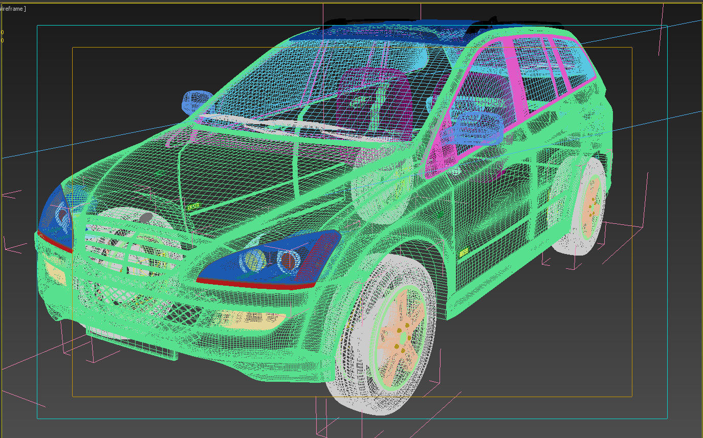 SsangYong Kyron 3D model_9