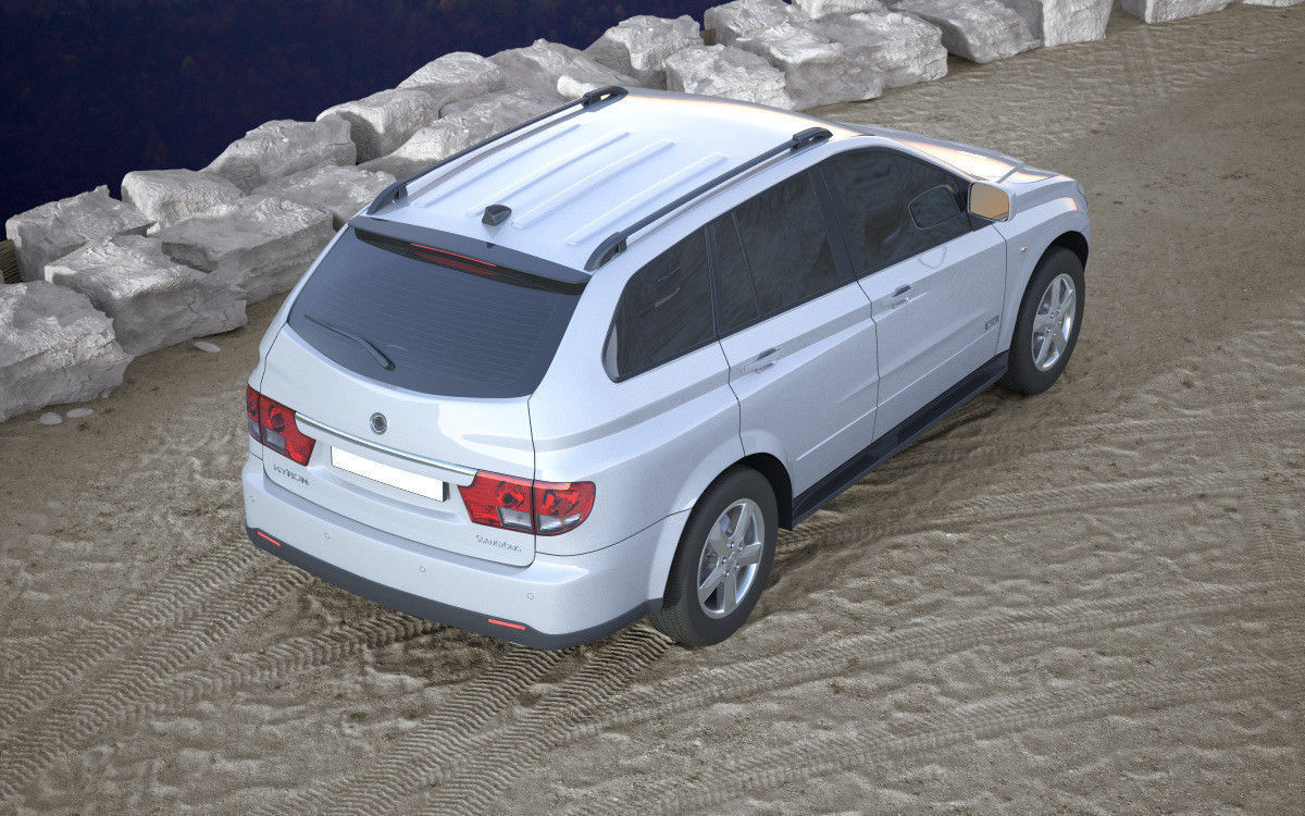 SsangYong Kyron 3D model_3