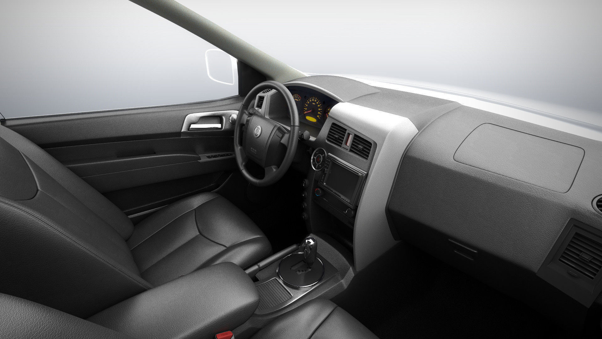 SsangYong Kyron 3D model_5