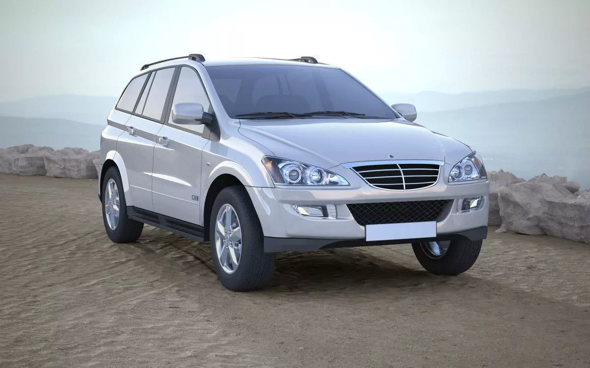 SsangYong Kyron 3D model_0