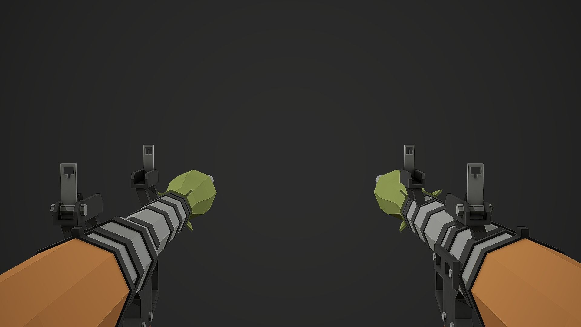 Stylized RPG-7 Low Poly Mobile Ready Low-poly 3D model_5