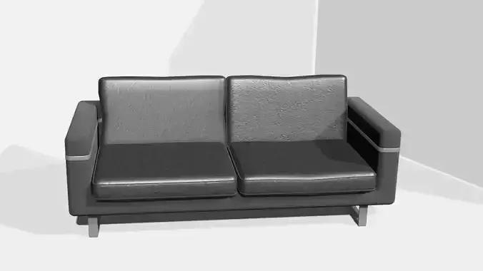 Leather couch