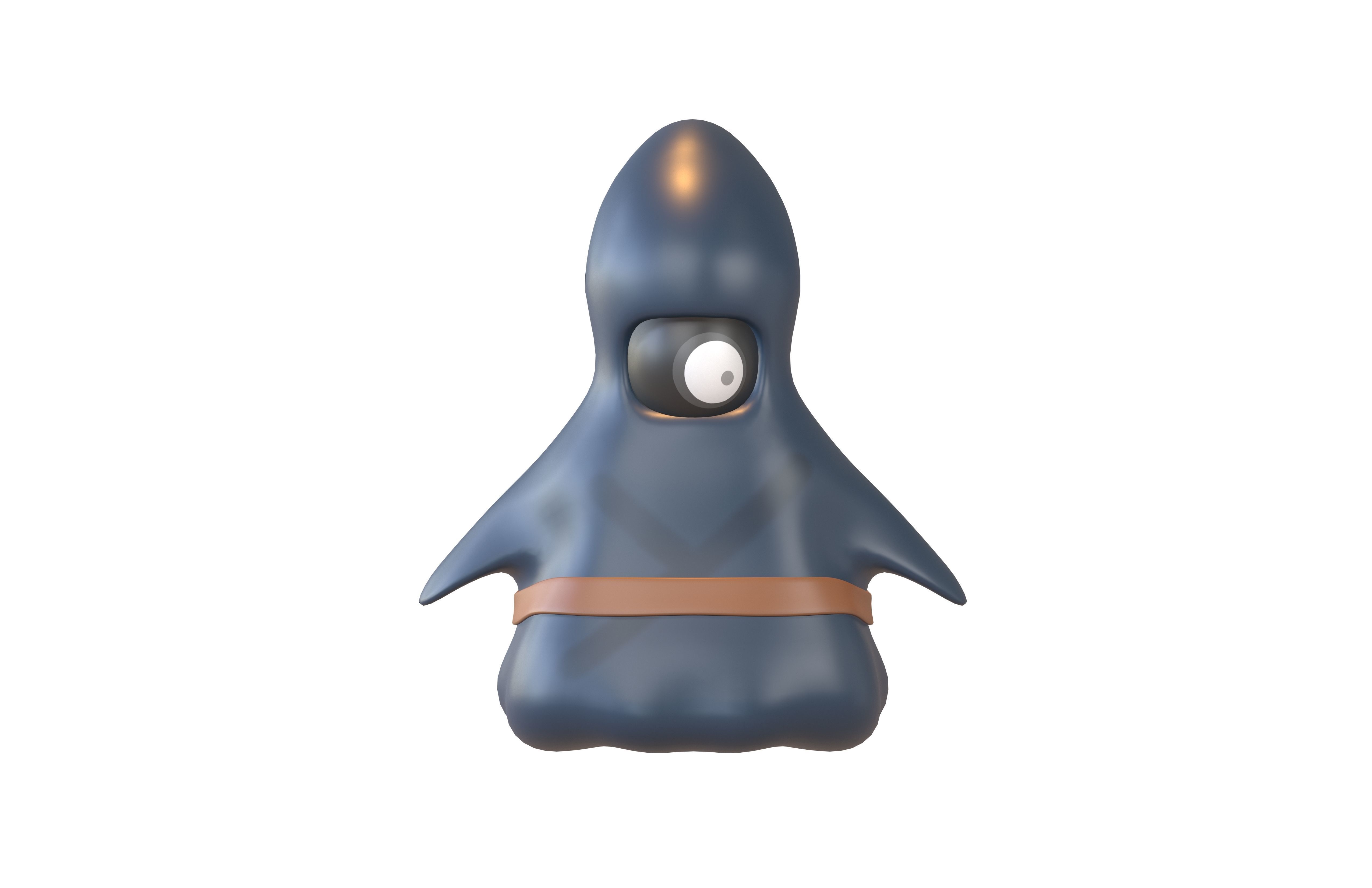 Slime OI v1 0004 Low-poly 3D model_1