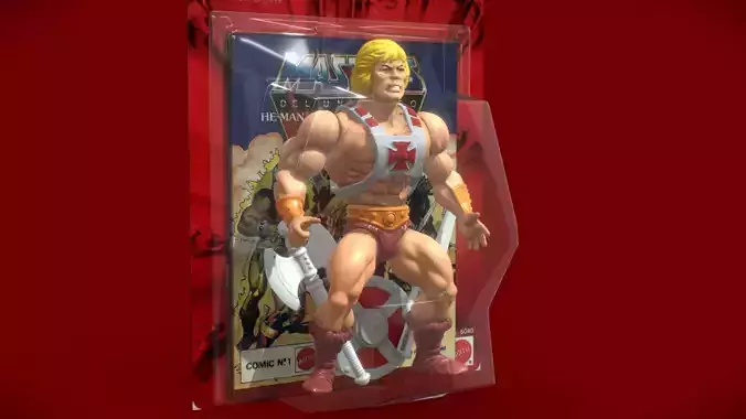 He-Man 1982 printable figure