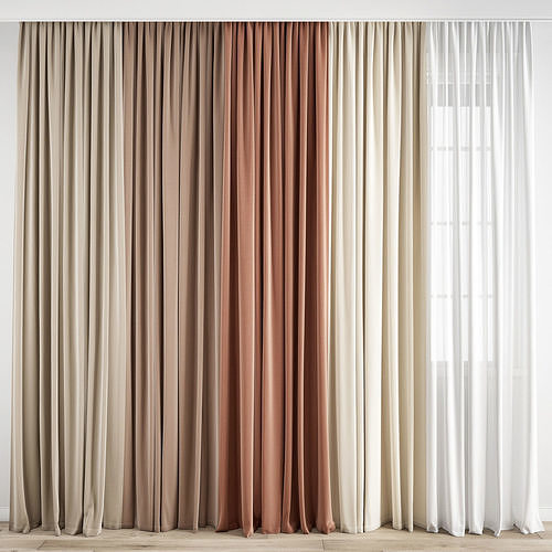 Curtain 184 3D model