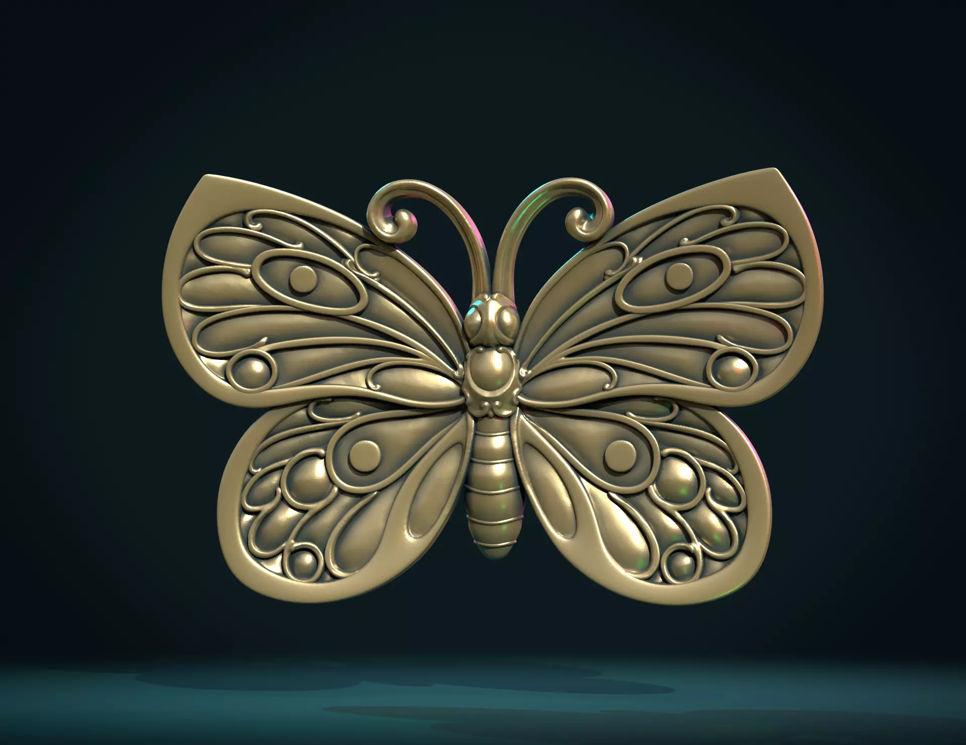 Butterfly III 3D print model_0