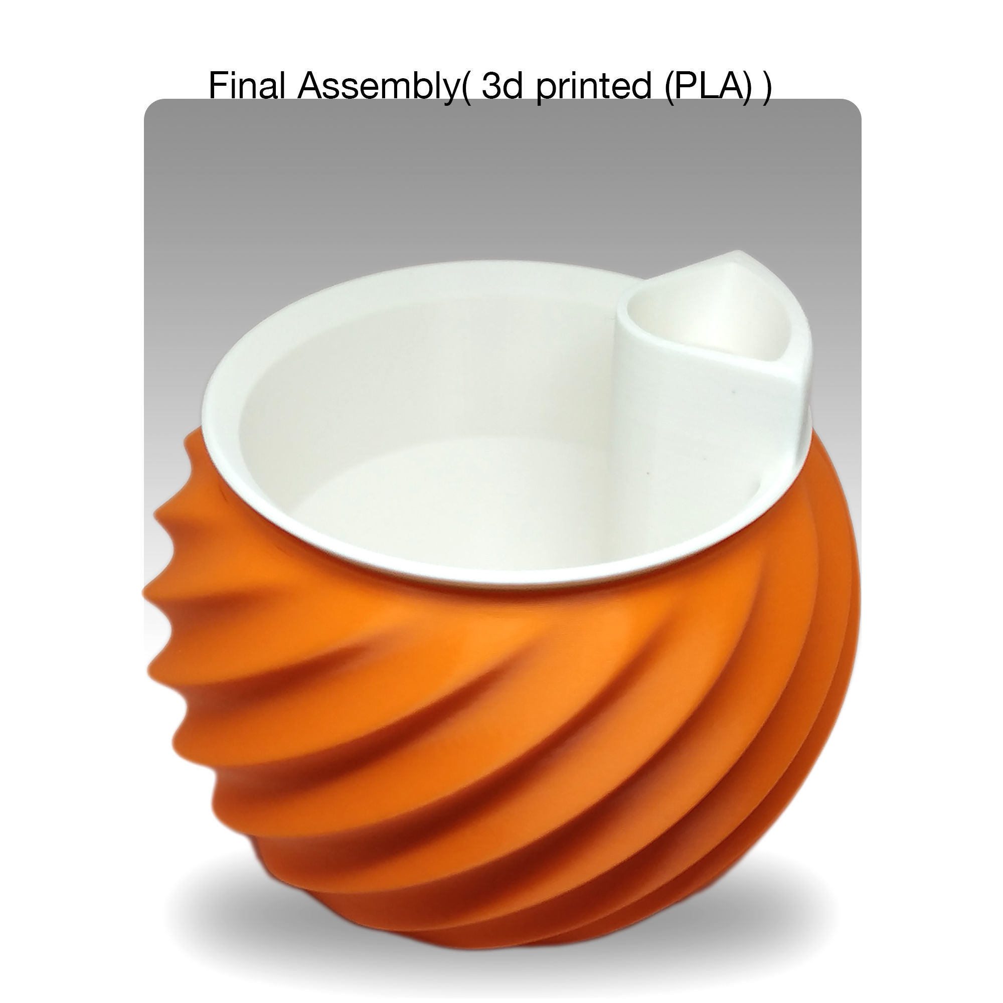 Self Watering Planter STL File for 3D Printing   3D print model_6